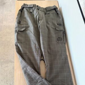 Stance Men's Waterproof Ski/Snowboarding Pants in Olive Gray